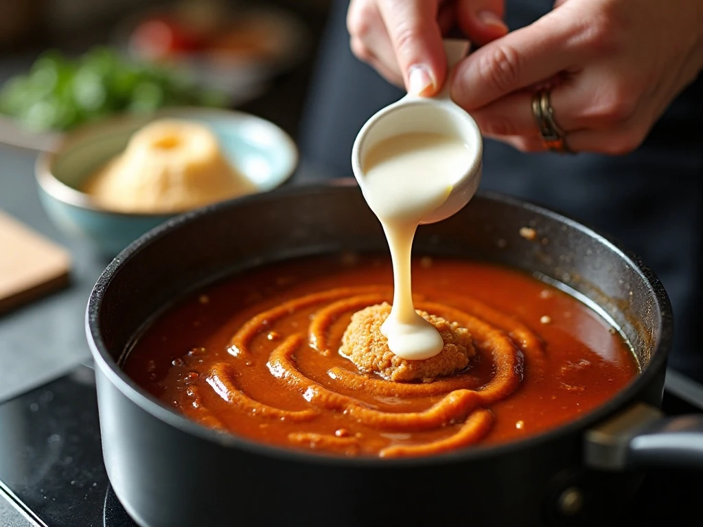 Thickening teriyaki sauce with cornstarch