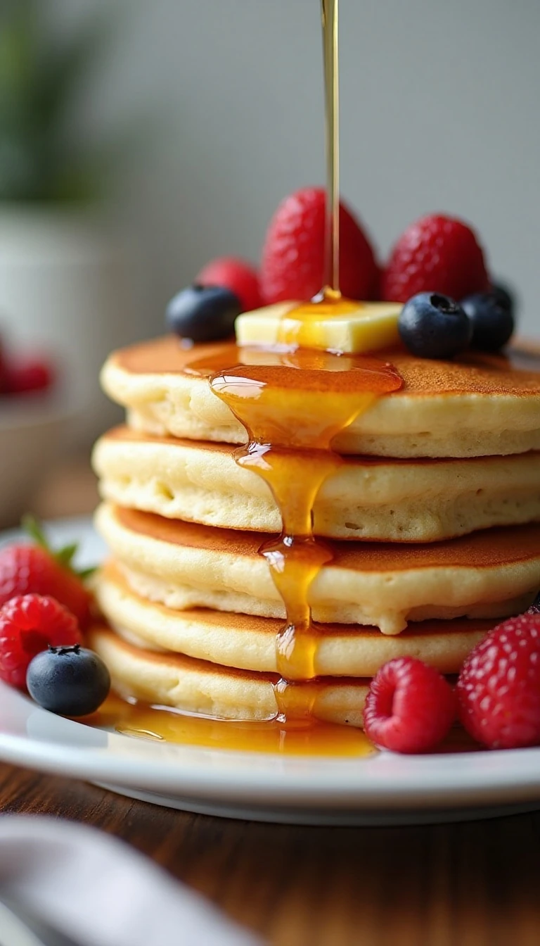 The Best Ever Pancakes Recipe (Fluffy & Easy)