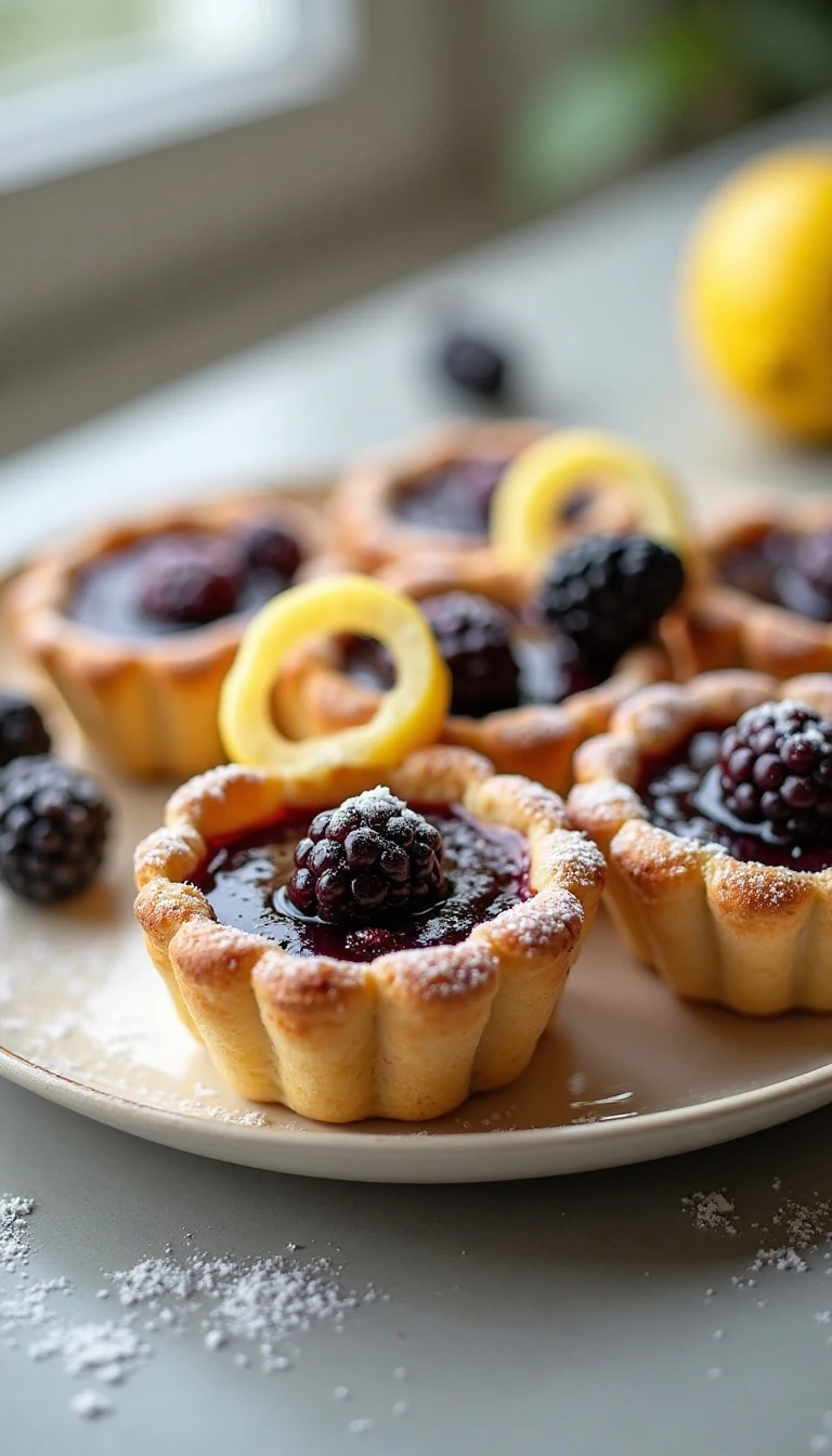 Blackberry Tarts: A Simple Treat Bursting With Flavor