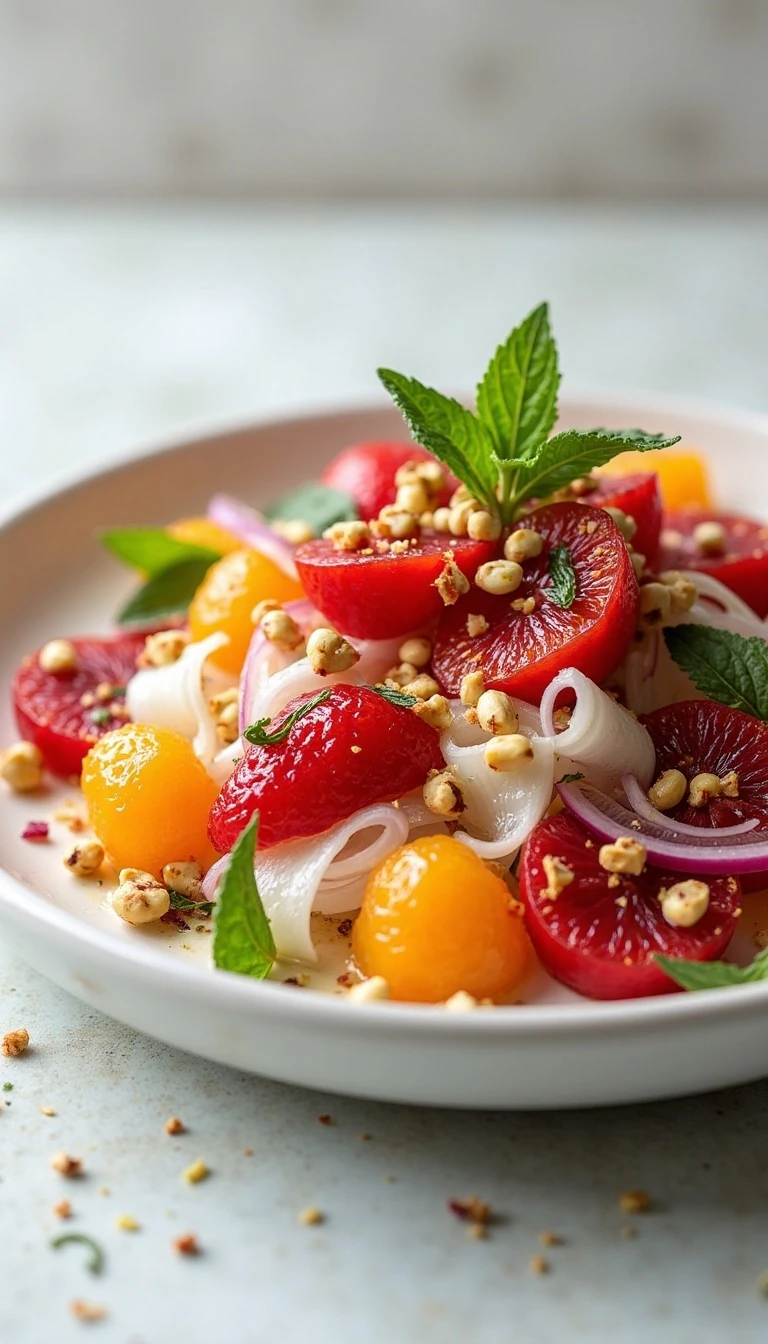 Zesty Blood Orange Fennel Salad Recipe