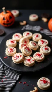 Blood-Spatter Oreo Cookies: A Spooky Halloween Treat