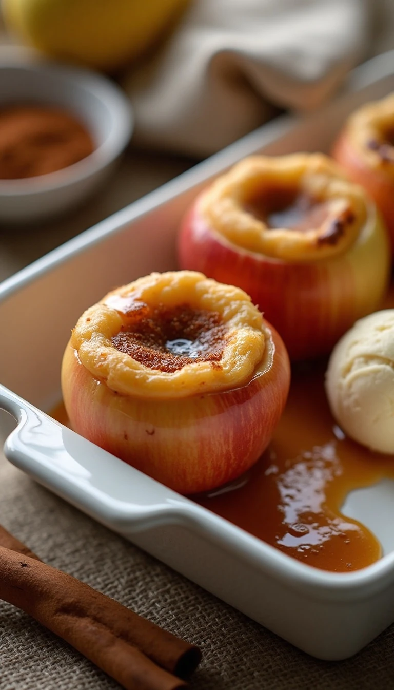 Blooming Baked Apple: A Stunning Dessert Made Simple