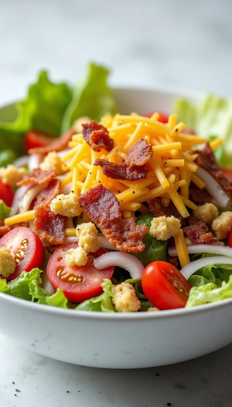 Easy BLT Chopped Salad Recipe (Quick & Delicious)
