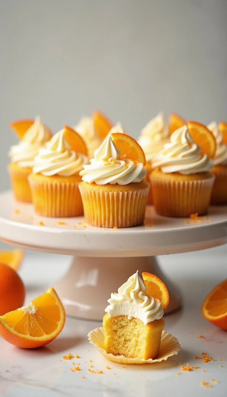 Blue Moon Boozy Cupcakes Recipe for Citrus Lovers