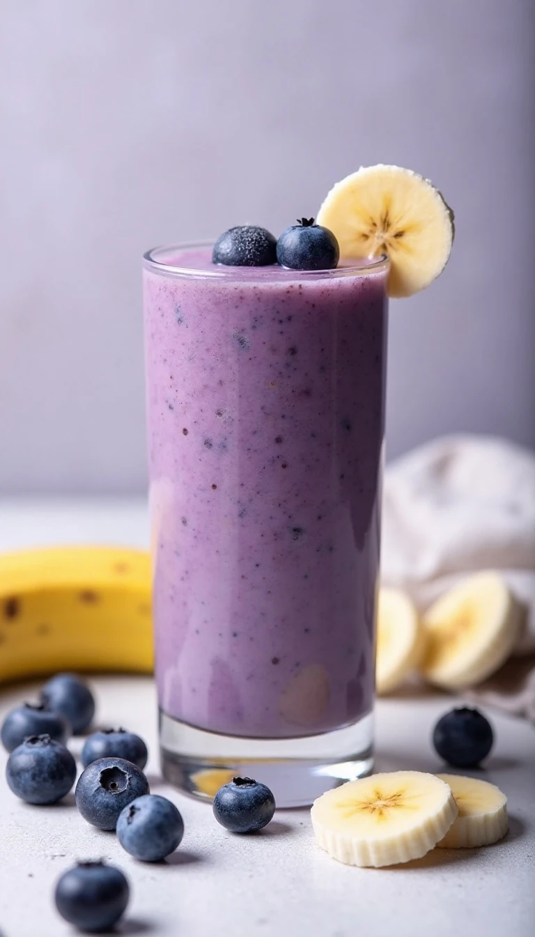 Blueberry Banana Smoothie: Creamy, Easy Recipe