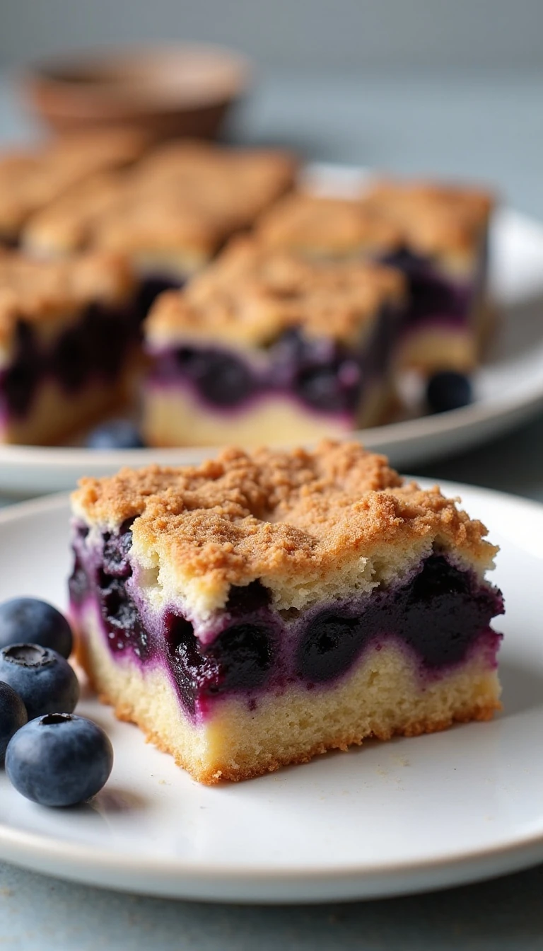 Old-Fashioned Blueberry Buckle Recipe (Easy & Delicious)