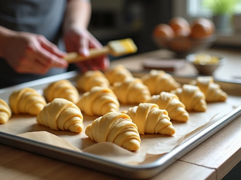 Sealed cheesecake bombs ready for baking