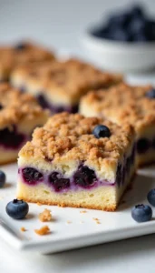 Easy Blueberry Crumb Cake Recipe
