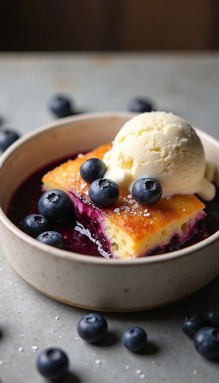 Easy 3-Ingredient Blueberry Dump Cake Recipe