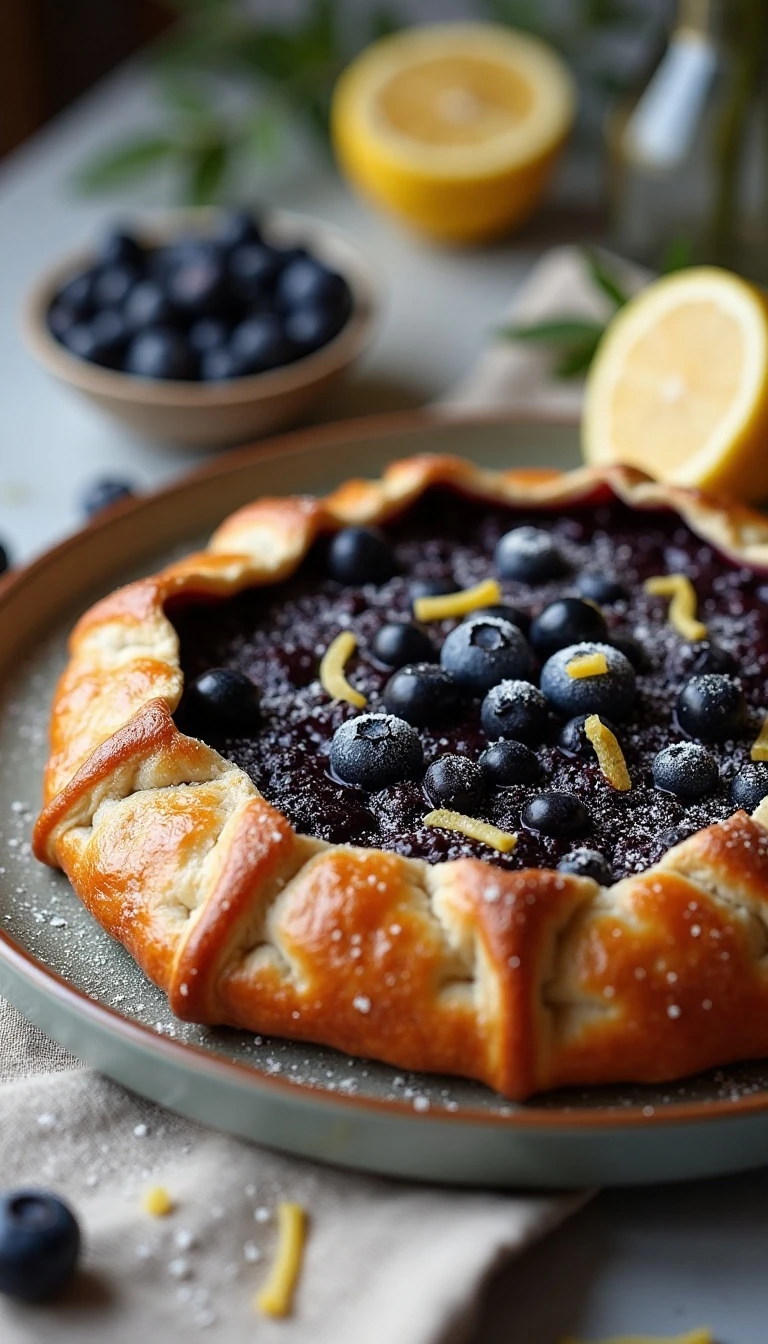 Easy Blueberry Galette Recipe (Rustic & Delicious)