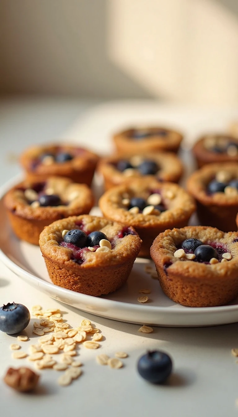 Baked Oatmeal Cups Recipe (Easy & Healthy Breakfast)