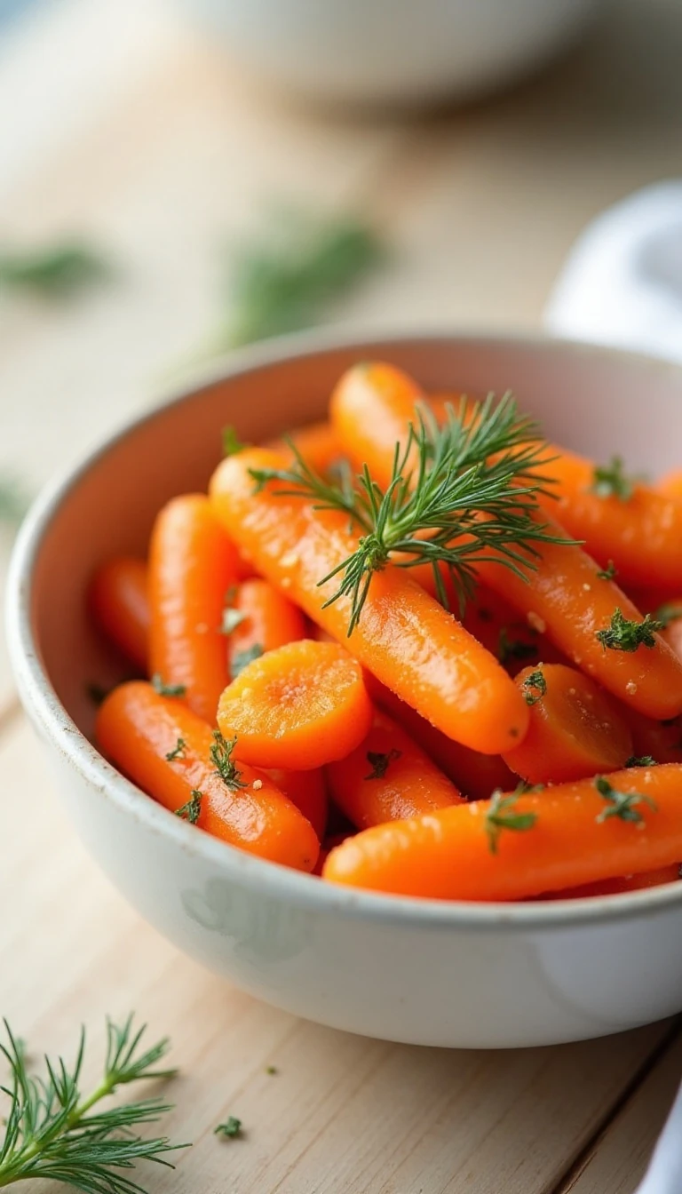 Bright, Beautiful Dilled Carrots Made Easy