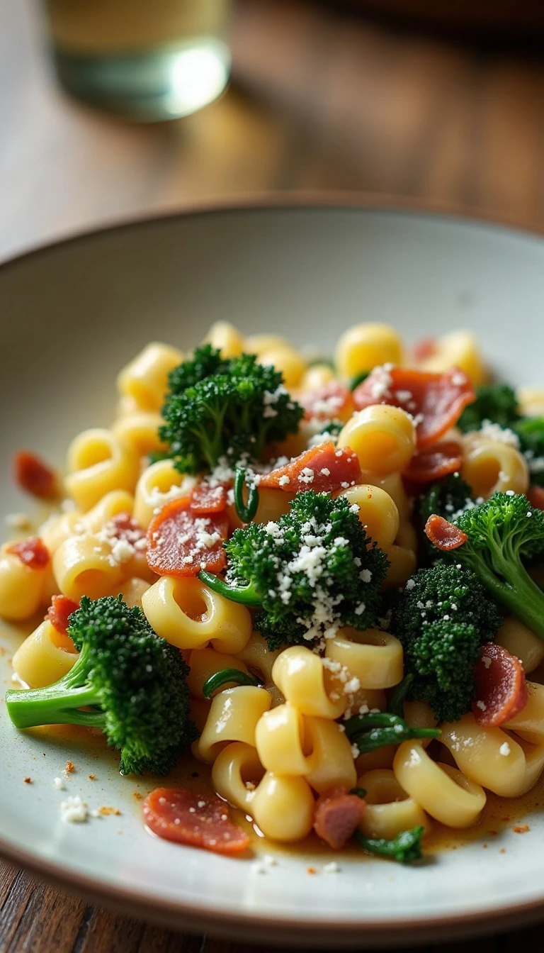 Broccoli Rabe and Pancetta Pasta Recipe