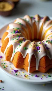 Easy Bubble Up King Cake Recipe