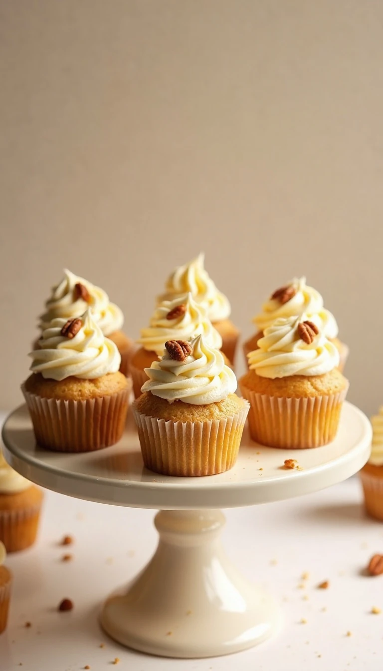 The Best Butter Pecan Cupcake Recipe