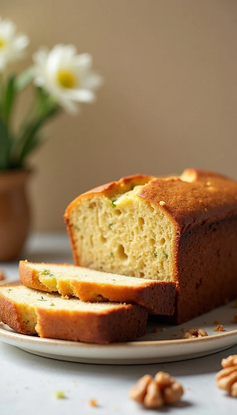 Easy Butter Recipe for Moist Zucchini Bread