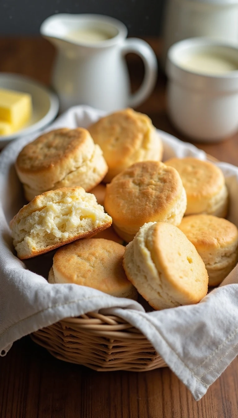 Homemade Buttermilk Biscuit Recipe