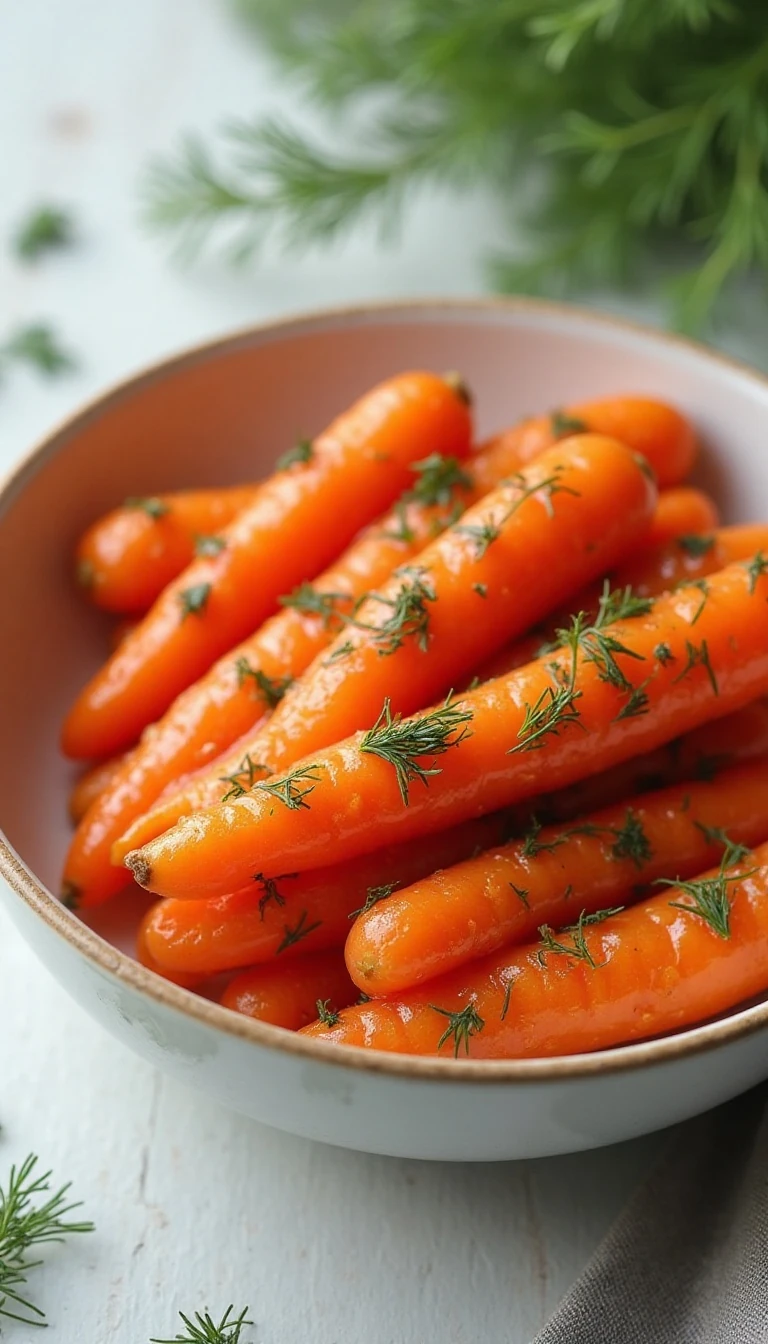 Easy Buttery Dill Carrots Recipe