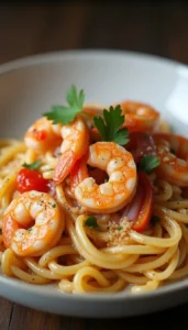 Creamy Cajun Shrimp Pasta Recipe