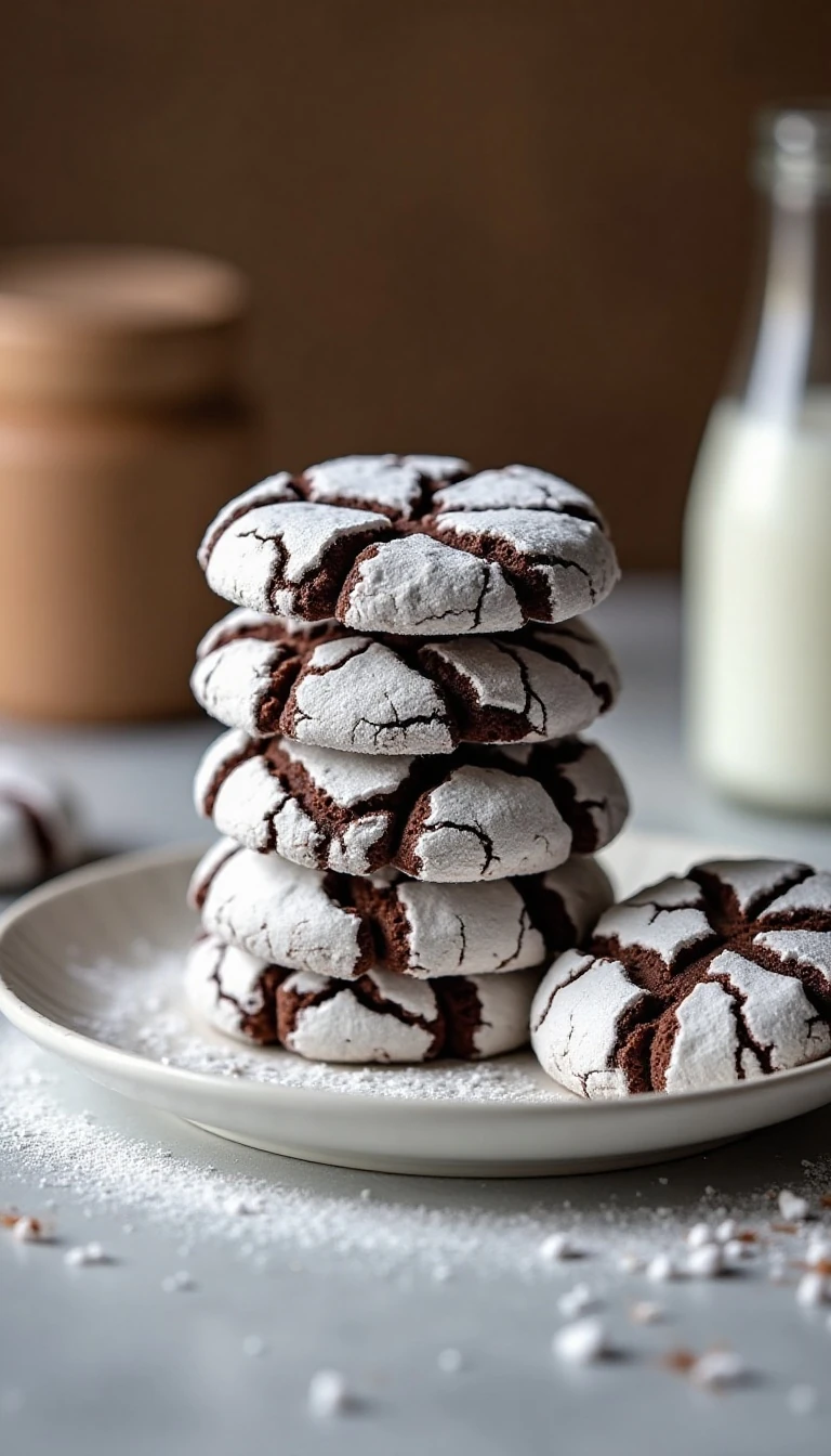 Easy Cake Mix Crinkle Cookies Recipe