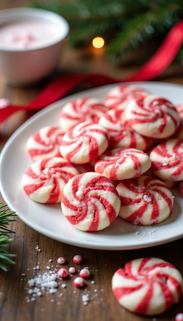 Easy Christmas Candy Cane Cookies Recipe