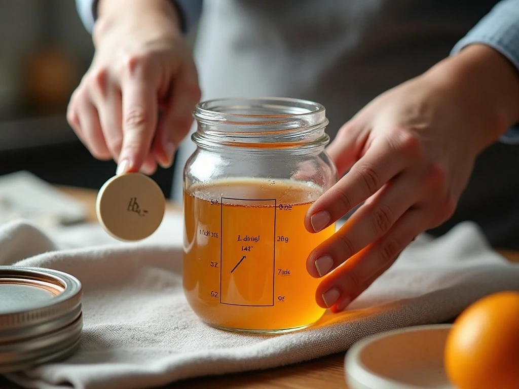 Proper one-inch headspace and clean jar preparation for canned water