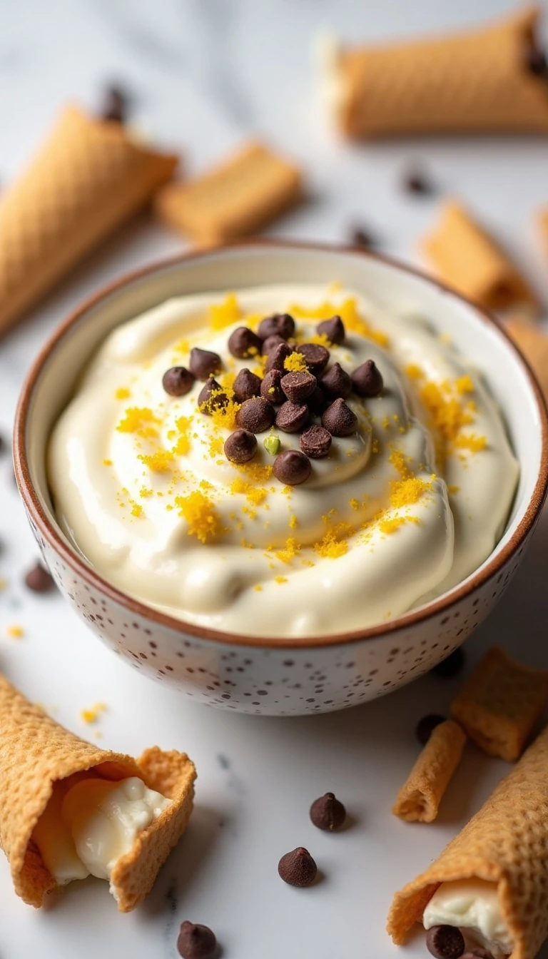 Easy 5-Minute Cannoli Dip Recipe