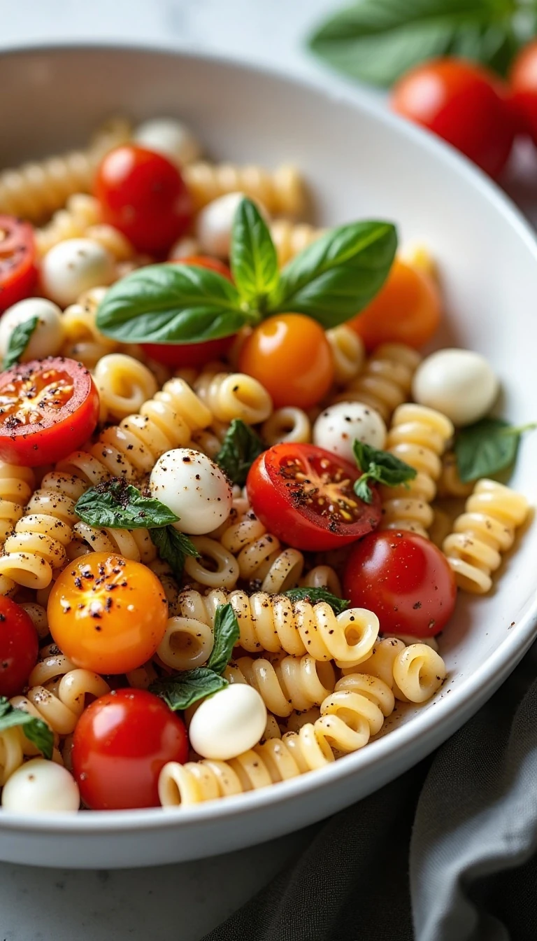 Caprese Pasta Salad: A Fresh, Flavor-Packed Favorite