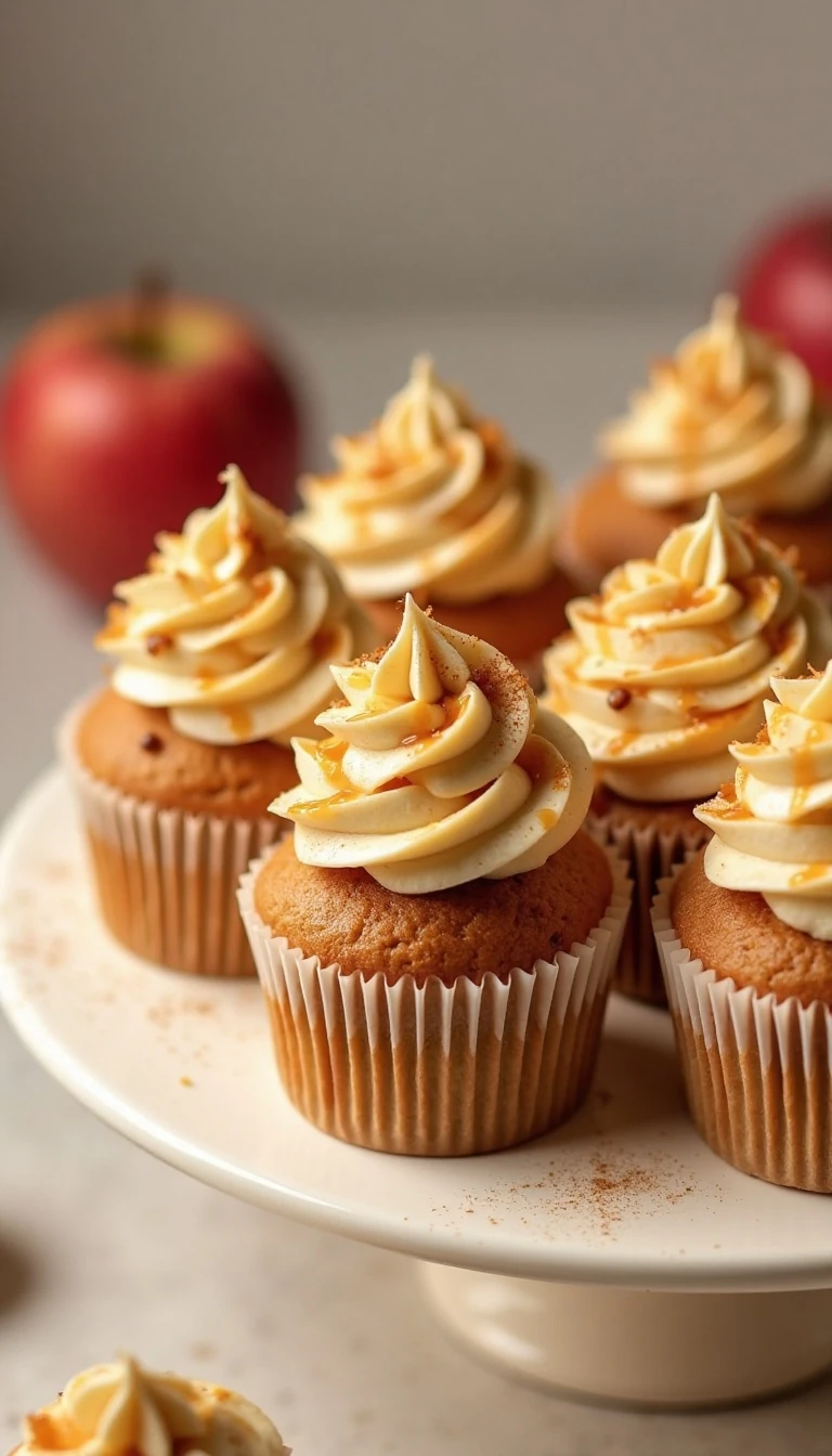 Caramel Apple Cupcakes Recipe Everyone Will Love