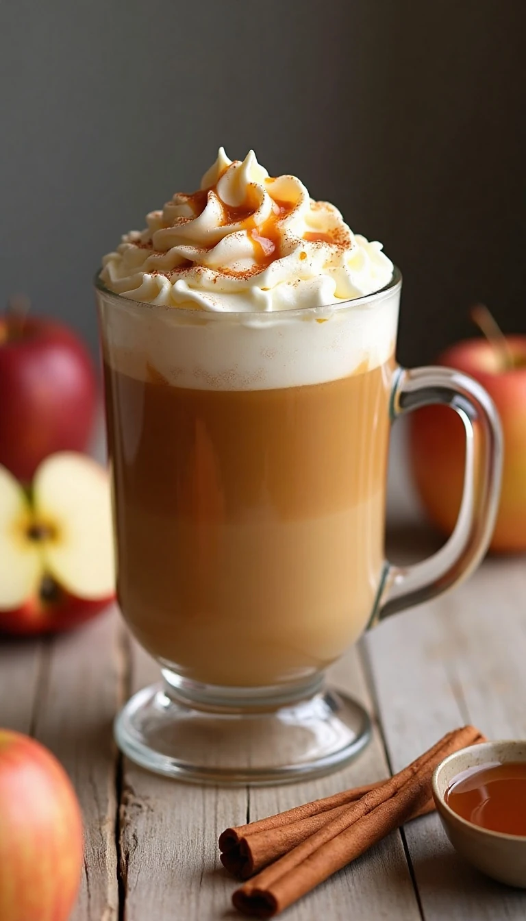 Caramel Apple Latte Recipe: Hot or Iced Delight