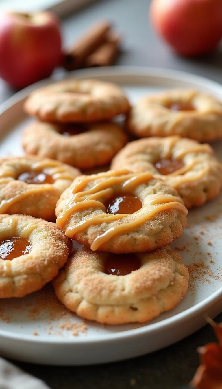 Easy Caramel Apple Pie Cookies Recipe