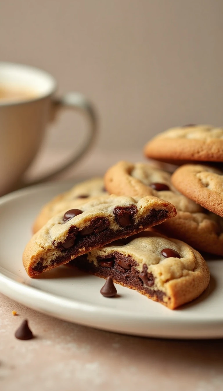 Gooey Caramel-Stuffed Chocolate Chip Cookies Recipe