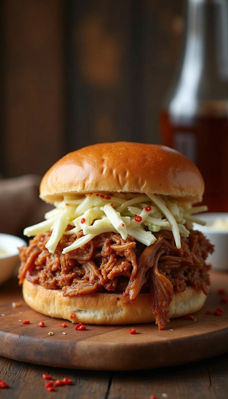 Carolina Slow Cooker Pulled Pork Made Easy