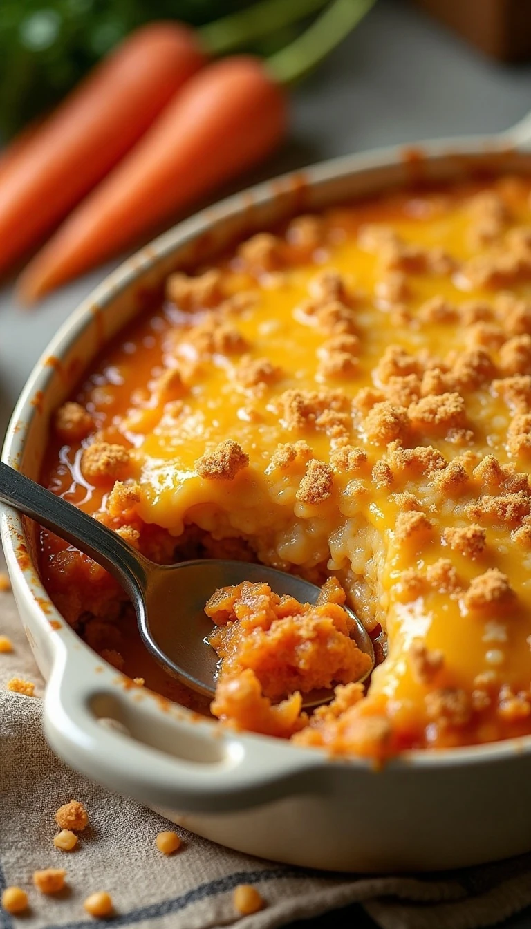 Easy Southern Carrot Casserole Recipe