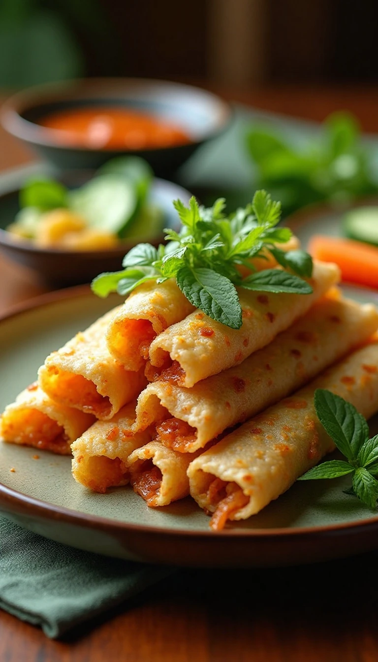Authentic Vietnamese Cha Gio Recipe: Crispy Rice-Paper Spring Rolls