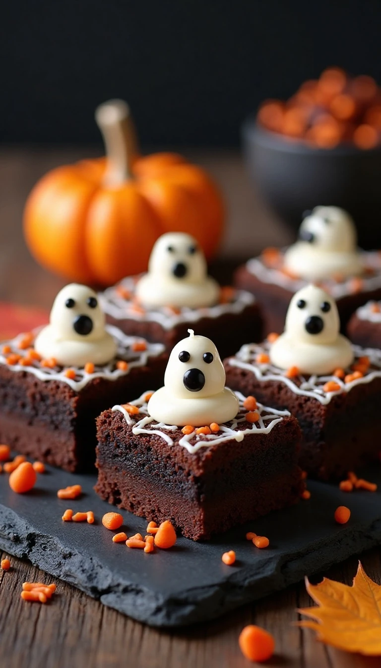 Spooky and Delicious Halloween Brownies Recipe