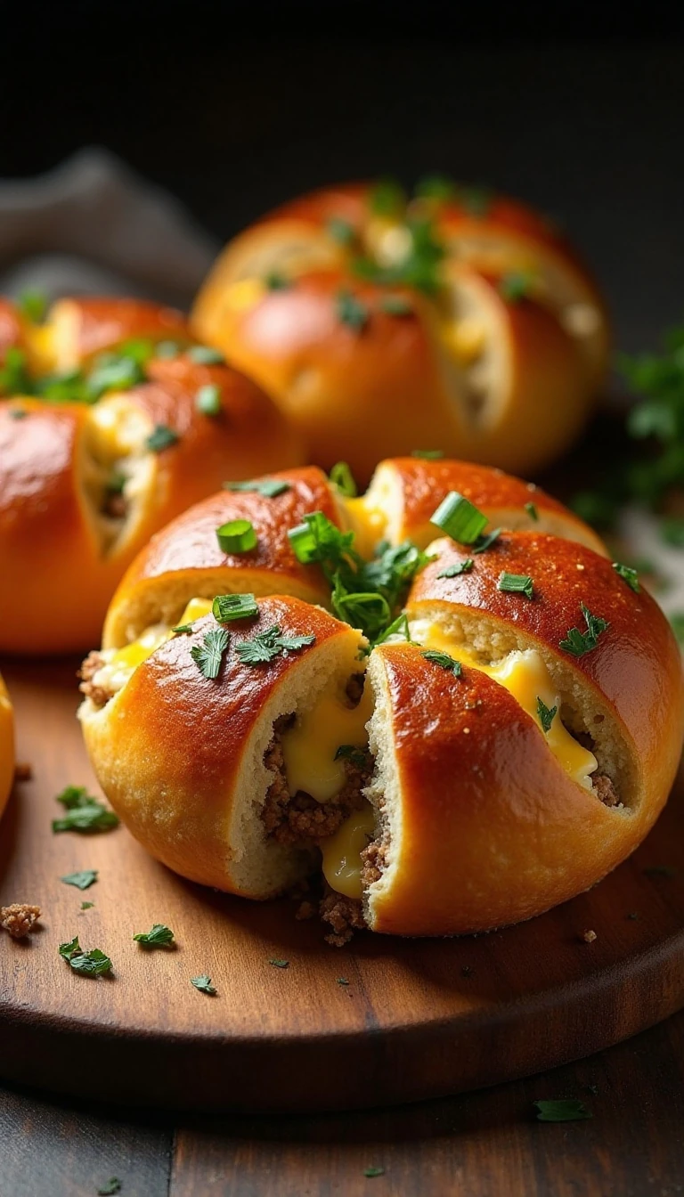 Cheesy Sausage Pull-Apart Bread Everyone Will Love
