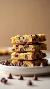 Chewy Chocolate Chip Bar Cookies Recipe