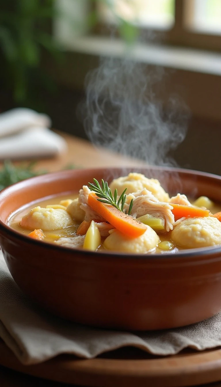 Easy Old Fashioned Chicken and Dumplings Recipe