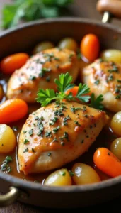 Slow Cooker Chicken and Potatoes Recipe: Tender Crockpot Comfort Food