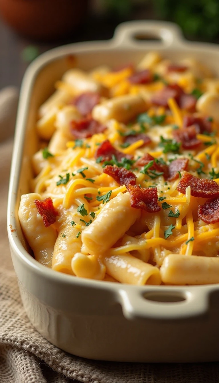 Easy Chicken Bacon Ranch Casserole Recipe
