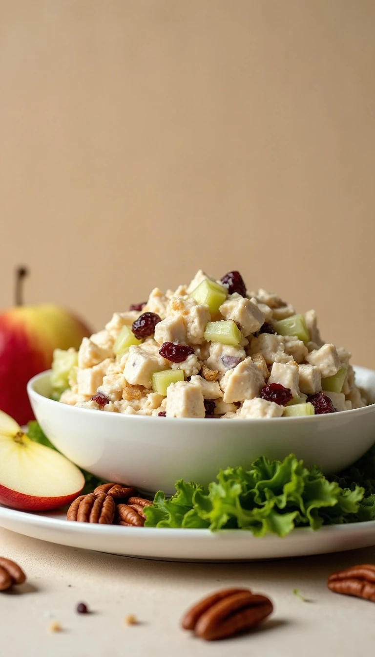 Best Chicken Salad with Apples and Pecans Recipe