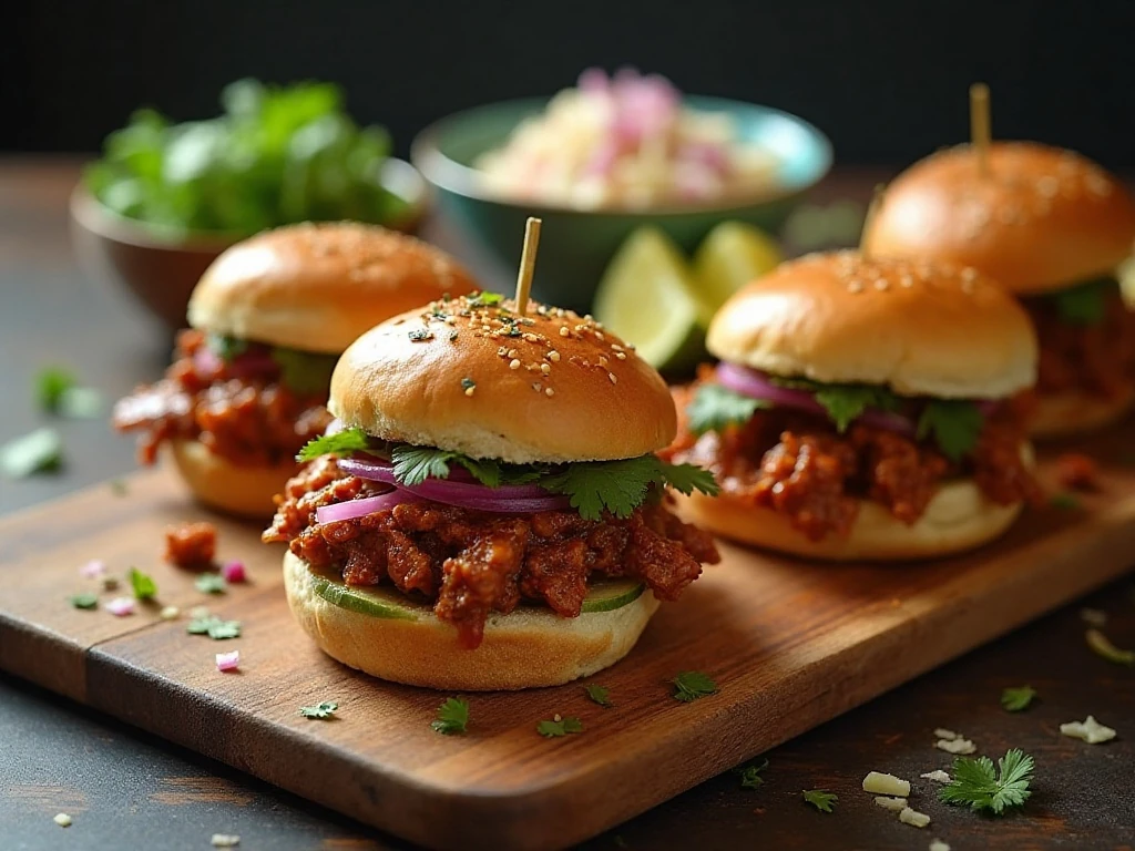 A complete serving of easy chipotle sweet pulled pork