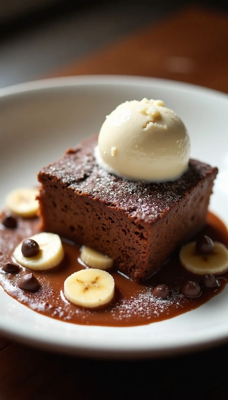Decadent Chocolate Banana Bread Pudding Recipe