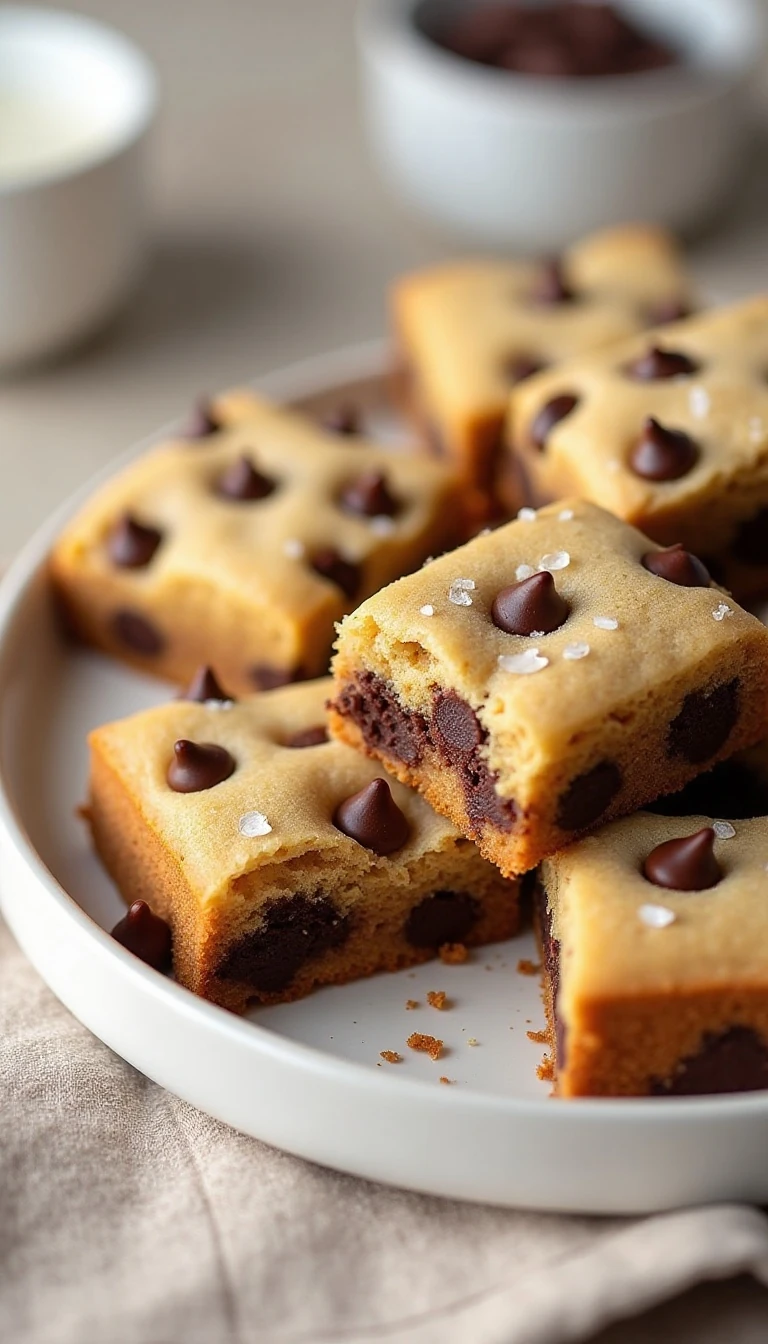 Easy Chocolate Chip Cookie Bars Recipe