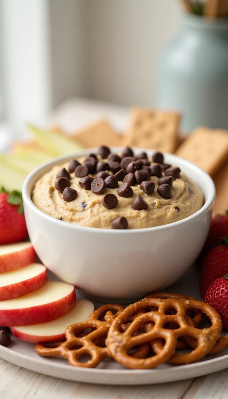 Chocolate Chip Cookie Dough Hummus Recipe Everyone Loves