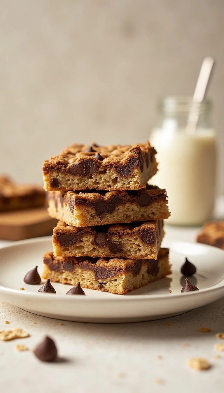 Chocolate Chip Oatmeal Bars Recipe Everyone Will Love