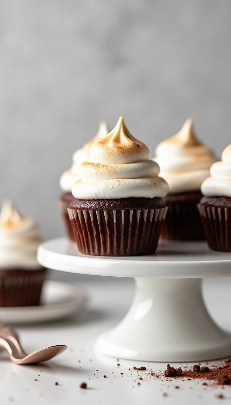 Chocolate Cupcakes With Marshmallow Frosting Recipe You’ll Love