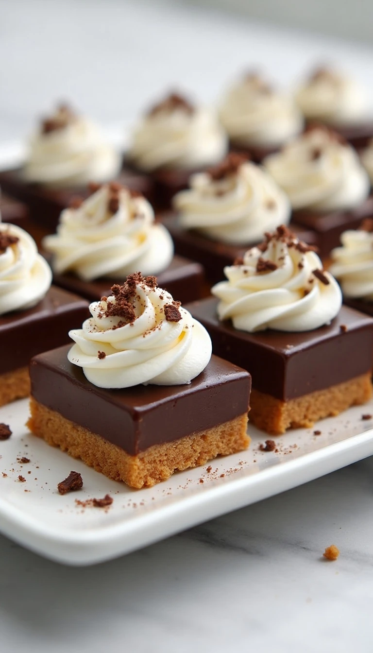 Chocolate-Filled Real Cream Squares Recipe That Delights