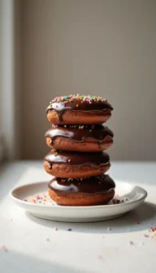 Chocolate-Glazed Baked Donuts Made Easy